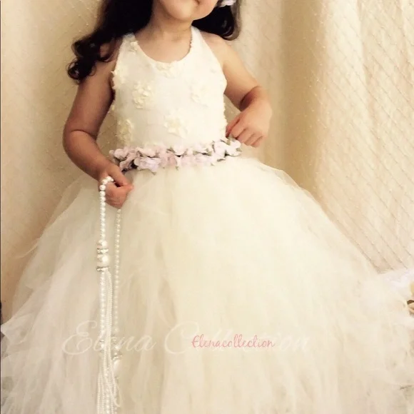 designer tutu dresses Girls' Mystery Tutu Dress Size: 7/8 By Mila & Rose